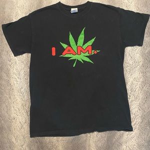 i am weed east van tee